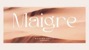 Maigre Font › Fontesk