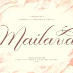 Mailava Font