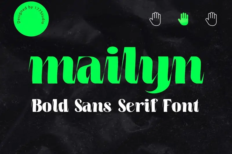 Mailyn Display Font