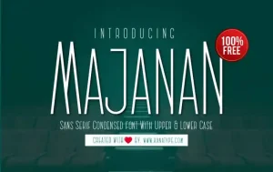 Majanan Sans Serif Font