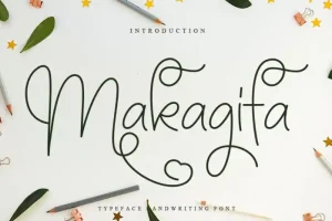Makagifa Script Font