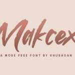Makcex Font › Fontesk