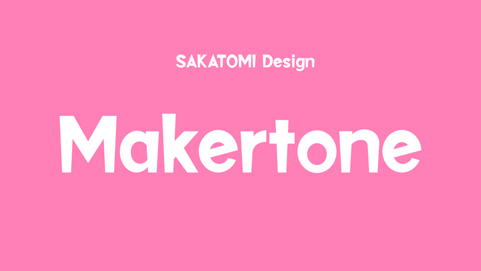 Makertone Font › Fontesk