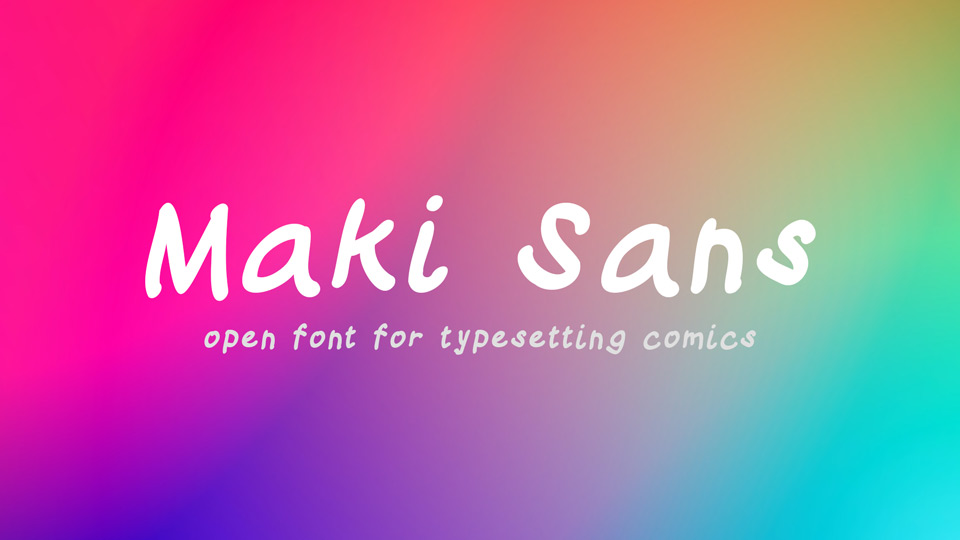 Maki Sans Font › Fontesk