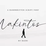 Makintos Font - Fonte Grátis Makintos Font