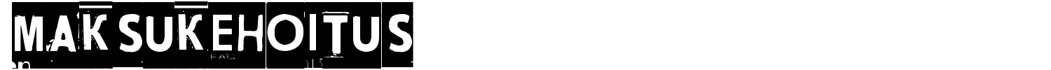 Maksukehoitus Font | 1001 Free Fonts