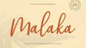 Malaka Font › Fontesk