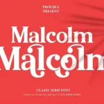 Malcolm Serif Font