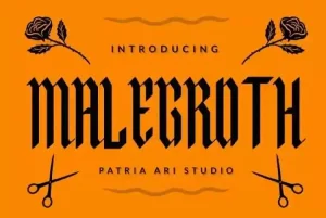 Malegroth Blackletter Font