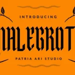 Malegroth Font