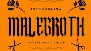 Malegroth Font › Fontesk