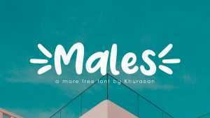 Males Font › Fontesk