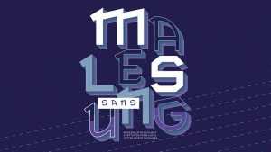 Malesung Sans Font › Fontesk