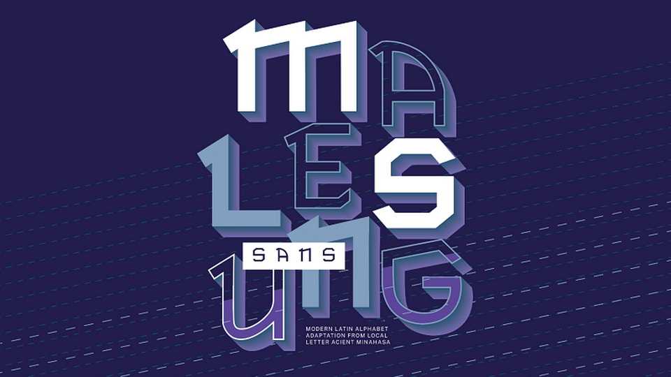 Malesung Sans Font › Fontesk