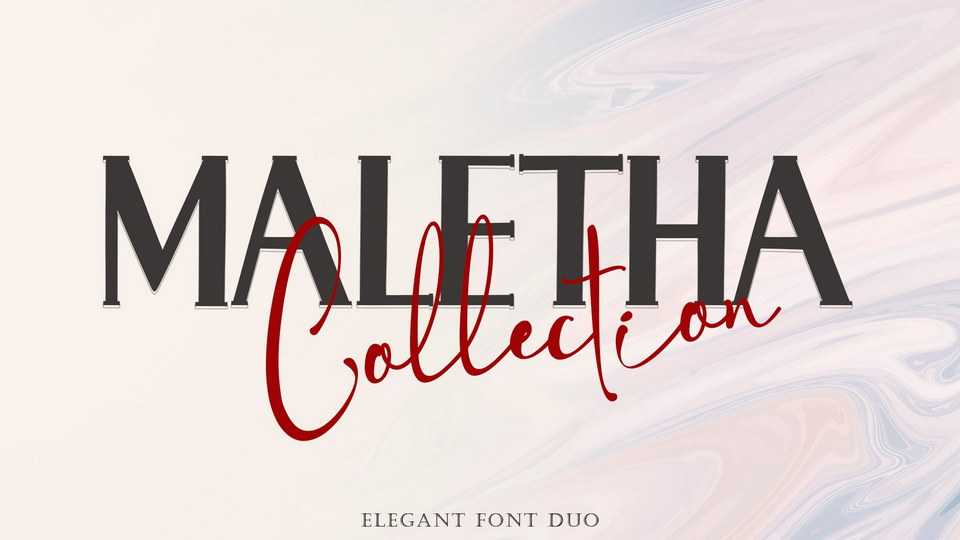 Maletha Font Collection › Fontesk