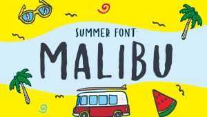 Malibu Font › Fontesk
