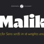 Malik Serif Font