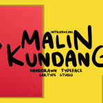 Malin Kundang Script Font - Fonte Grátis Malin Kundang Script Font