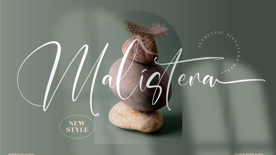 Malistera Script Font › Fontesk