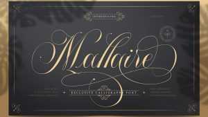 Mallaire Calligraphy Font › Fontesk