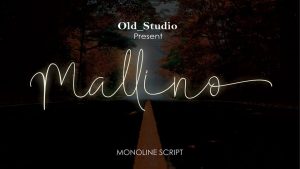 Mallino Script Font › Fontesk