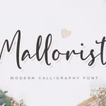Mallorist Script Font