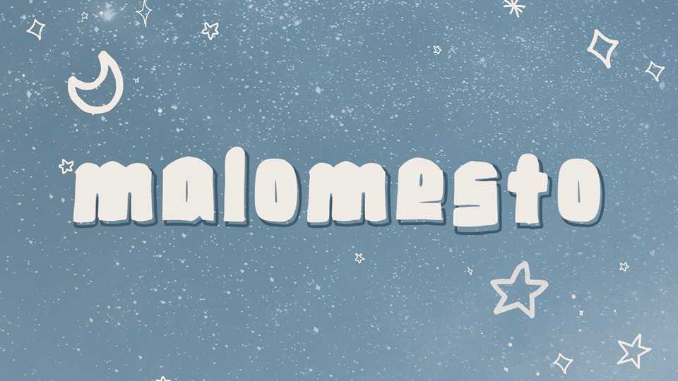 Malomesto Font › Fontesk