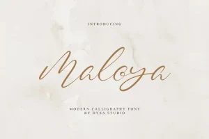 Maloya Font