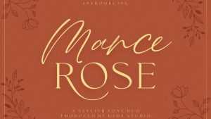 Mance Rose Script Font › Fontesk