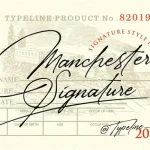 Manchester Signature Font