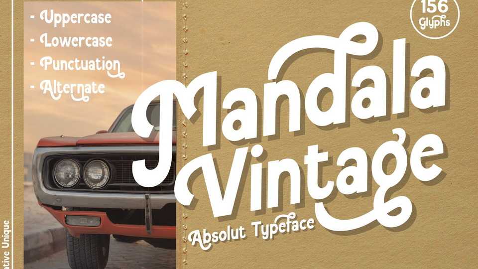 Mandala Vintage Font › Fontesk