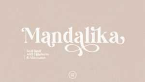 Mandalika Font › Fontesk