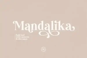 Mandalika Serif Font