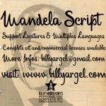 Mandela Script Font