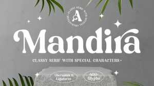 Mandira Font › Fontesk