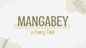 Mangabey Font › Fontesk