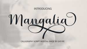 Manggalia Font › Fontesk