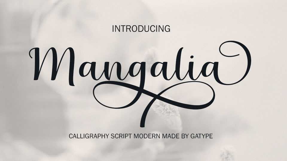 Manggalia Font › Fontesk