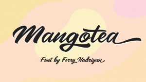 Mangotea Script › Fontesk