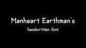 Manheart Earthman Font › Fontesk