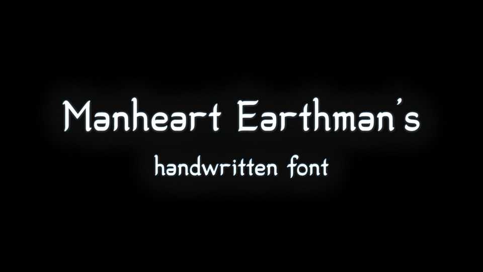 Manheart Earthman Font › Fontesk