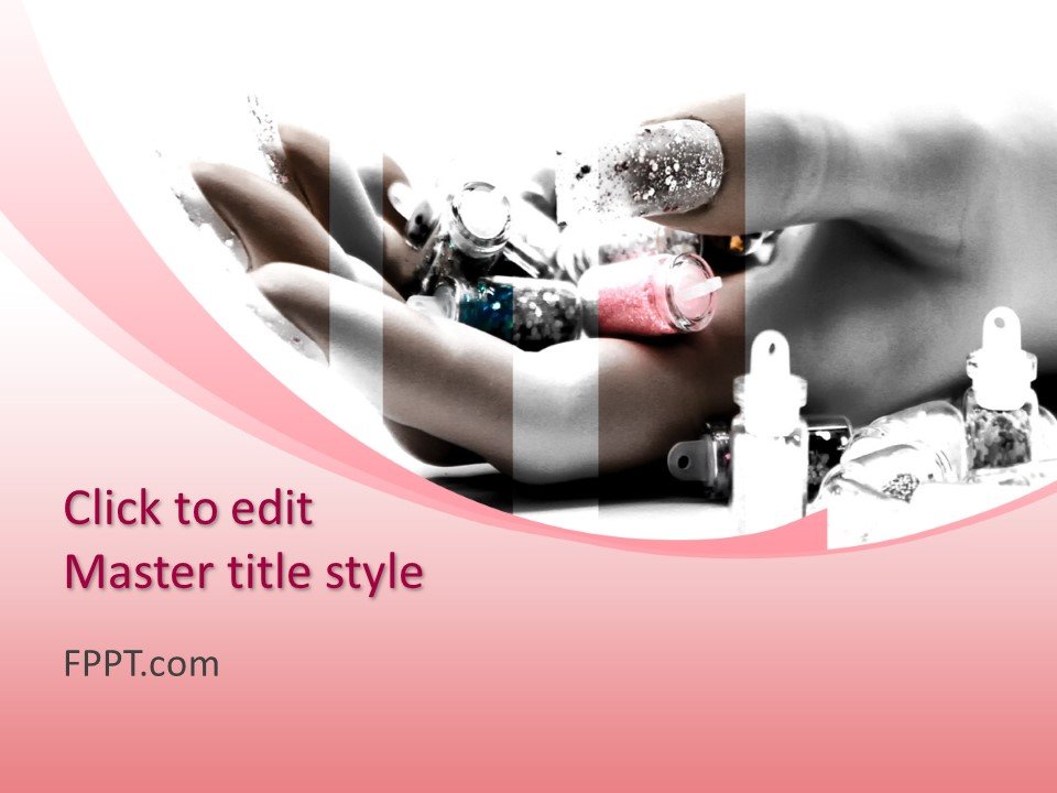Manicure PowerPoint Template