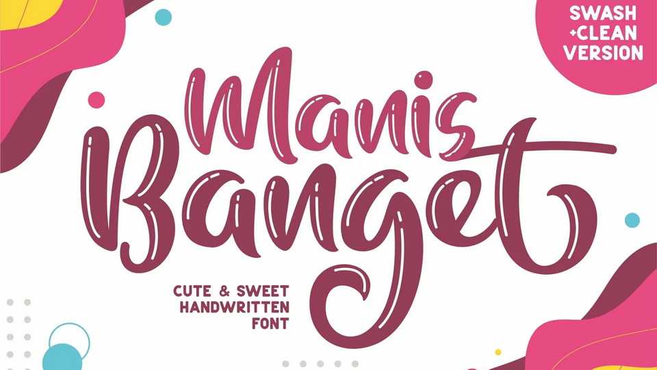 Manis Banget Script Font › Fontesk