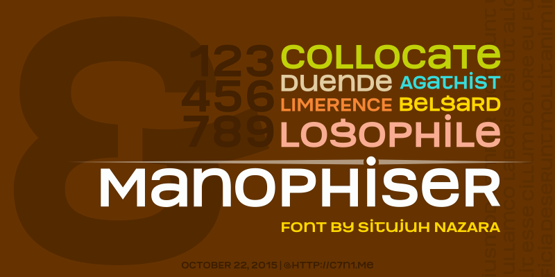 Manophiser Font