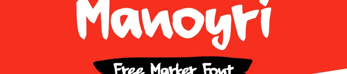 Manoyri Marker Font