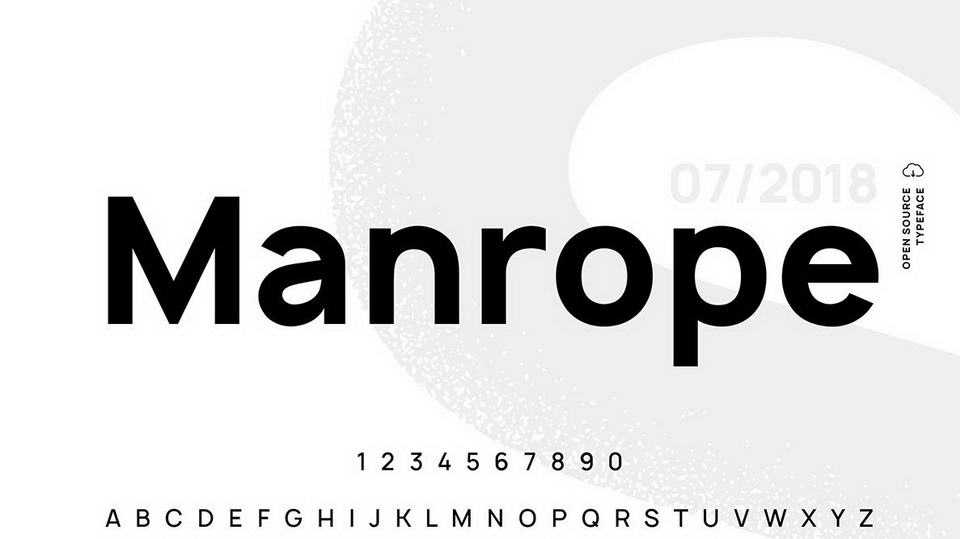 Manrope Font Family › Fontesk