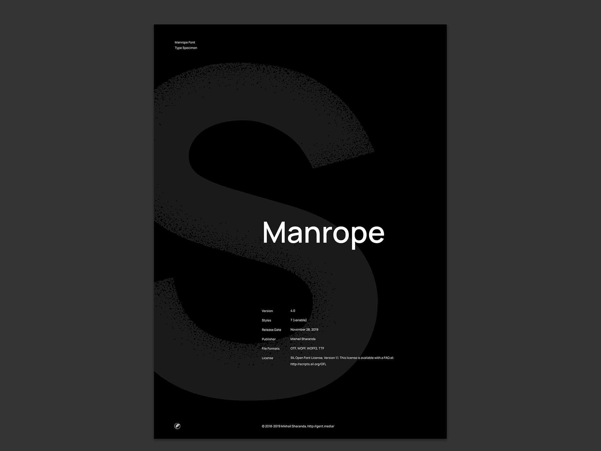 Manrope Geometric Sans Serif Font Family
