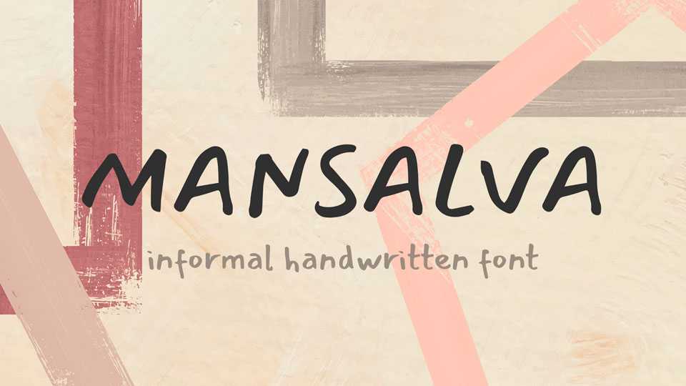 Mansalva Font › Fontesk