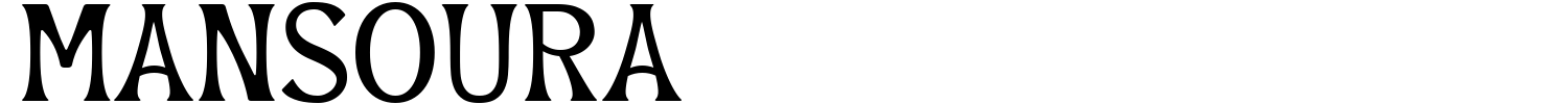 Mansoura Font | 1001 Free Fonts