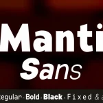 Manti Sans Font Family